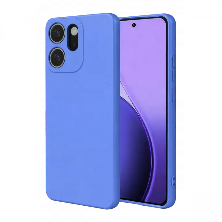 Newface Oppo Reno 14F First Silikon - Mavi