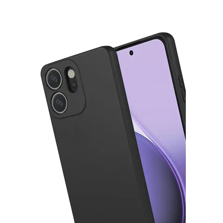 Newface Oppo Reno 14F First Silikon - Siyah