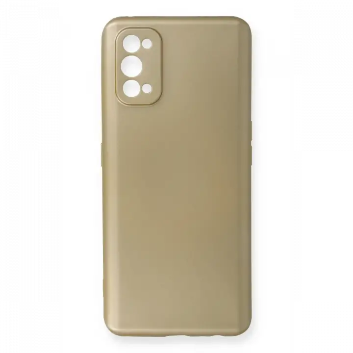 Newface Realme 7 Pro Kılıf First Silikon - Gold