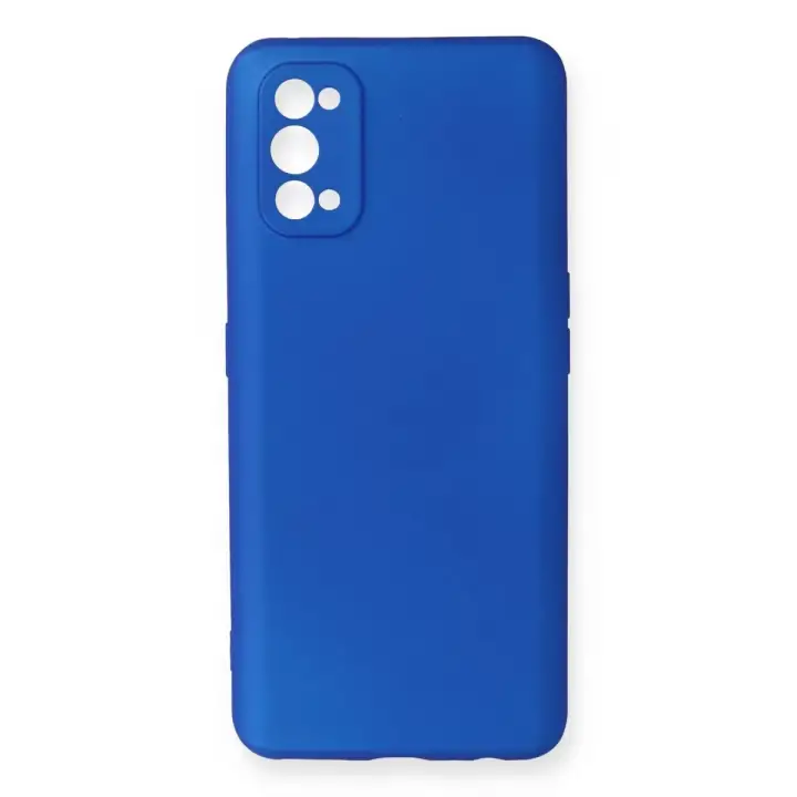 Newface Realme 7 Pro Kılıf First Silikon - Mavi