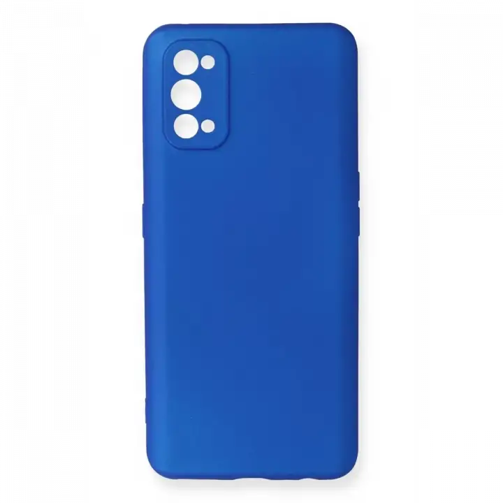 Newface Realme 7 Pro Kılıf First Silikon - Mavi