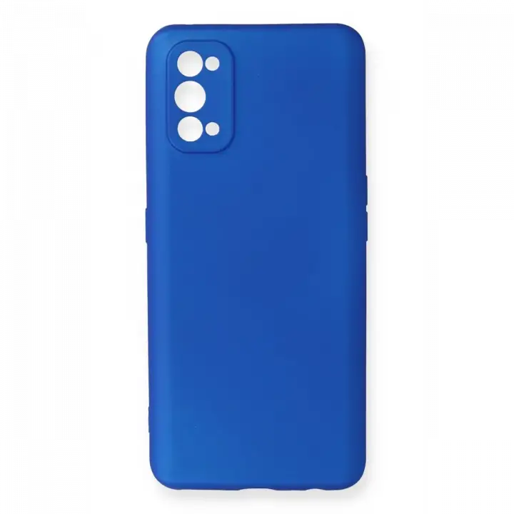 Newface Realme 7 Pro Kılıf First Silikon - Mavi
