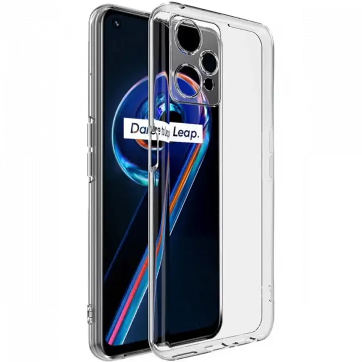 Newface Realme 9 Pro 5G Kılıf Lüx Şeffaf Silikon