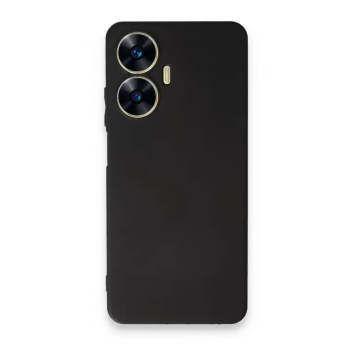 Newface Realme C55 Kılıf First Silikon - Siyah