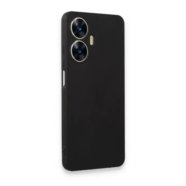 Newface Realme C55 Kılıf First Silikon - Siyah