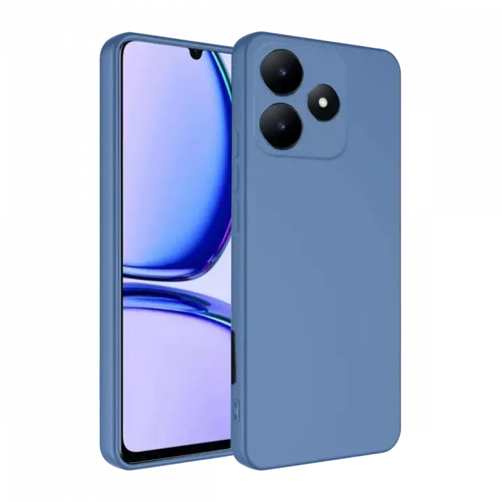 Newface Realme C61 Kılıf First Silikon - Mavi