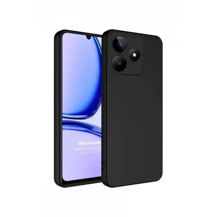 Newface Realme C61 Kılıf First Silikon - Siyah