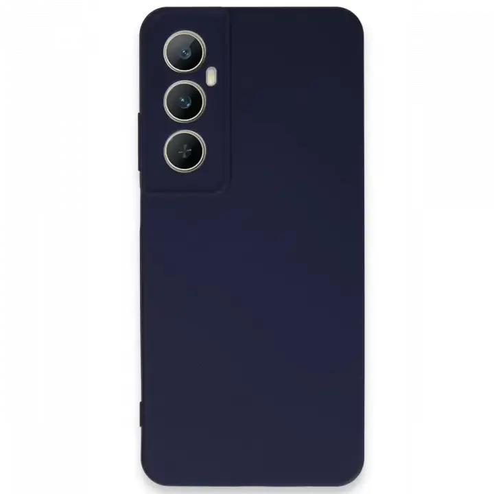 Newface Realme C65 Kılıf First Silikon - Lacivert