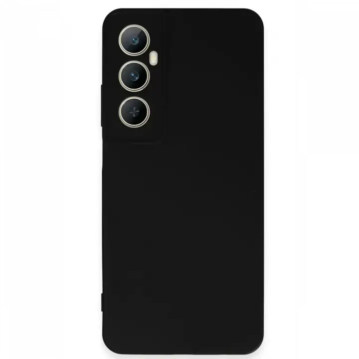 Newface Realme C65 Kılıf First Silikon - Siyah