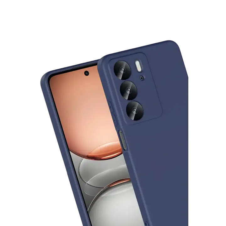 Newface Realme C75 4G First Silikon - Lacivert