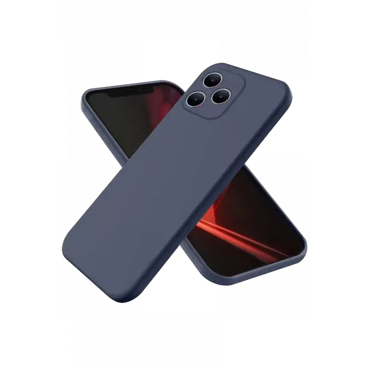 Newface Realme Note 50 4G Kılıf First Silikon - Lacivert