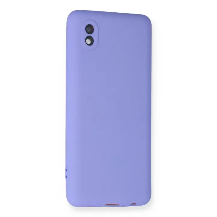 Newface Samsung Galaxy A01 Core Kılıf First Silikon - Lila