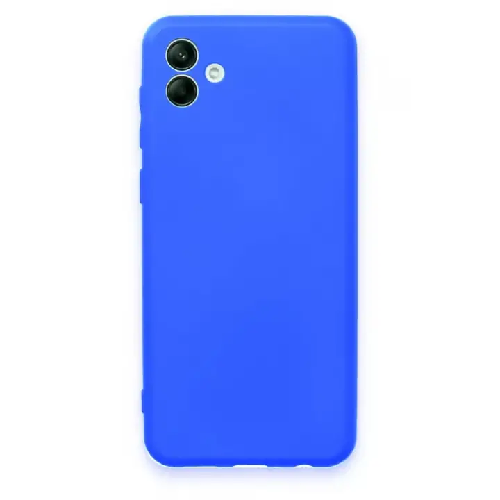 Newface Samsung Galaxy A04 Kılıf First Silikon - Mavi