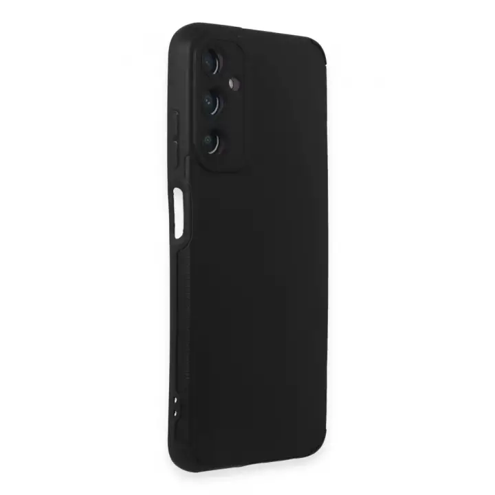 Newface Samsung Galaxy A05S Kılıf Loop Deri Silikon - Siyah