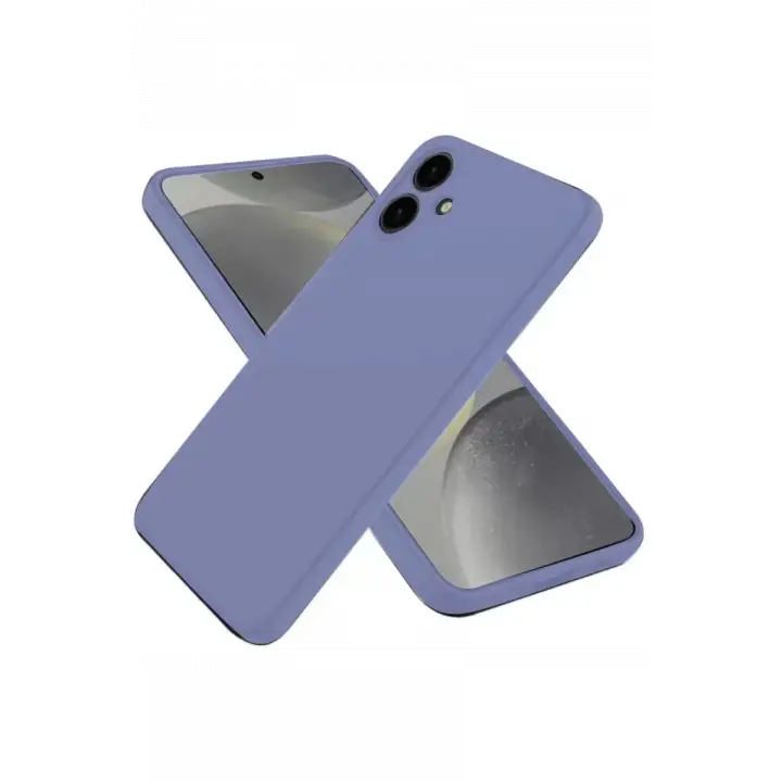 Newface Samsung Galaxy A06 Kılıf First Silikon - Lila