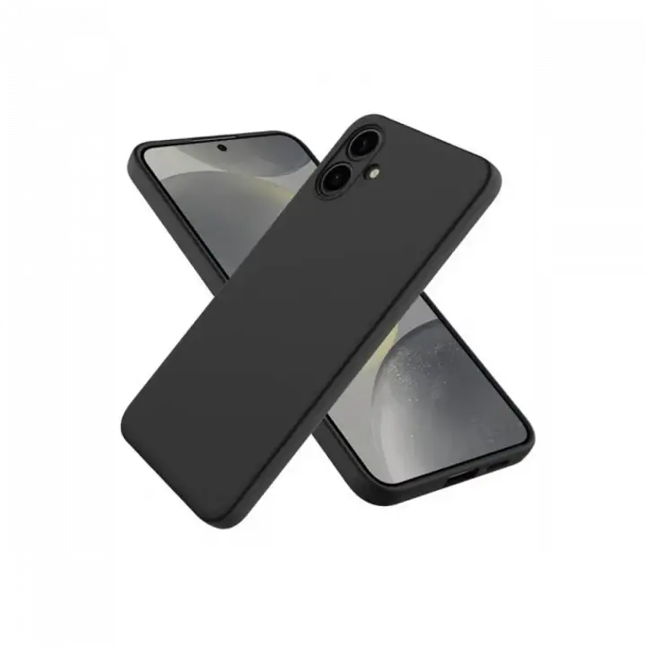 Newface Samsung Galaxy A06 Kılıf First Silikon - Siyah