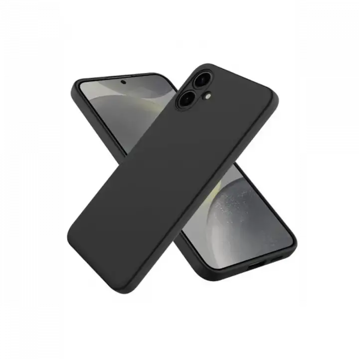 Newface Samsung Galaxy A06 Kılıf First Silikon - Siyah