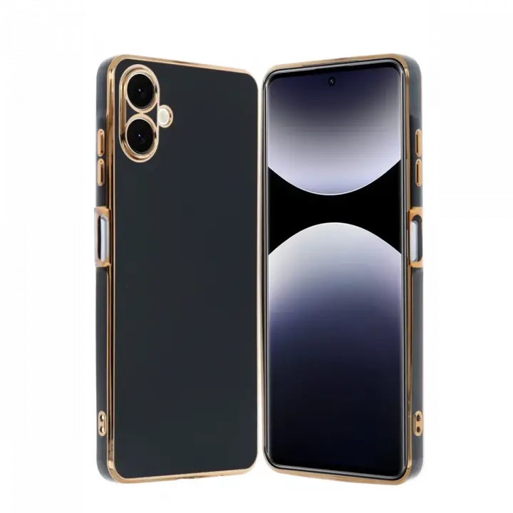 Newface Samsung Galaxy A06 Kılıf Volet Silikon - Siyah