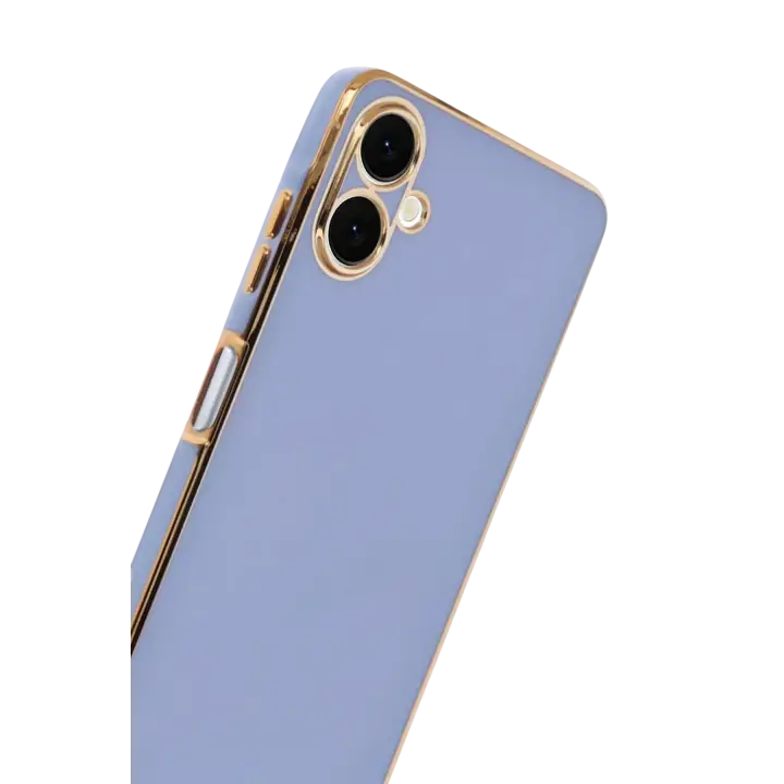 Newface Samsung Galaxy A07 4G Volet Silikon - Mavi