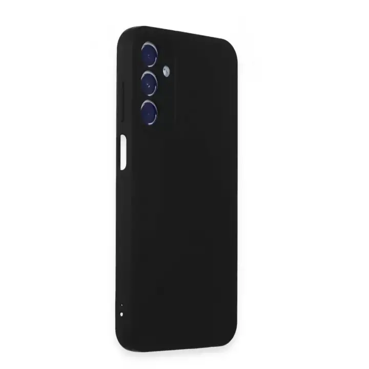 Newface Samsung Galaxy A15 4G Kılıf First Silikon - Siyah
