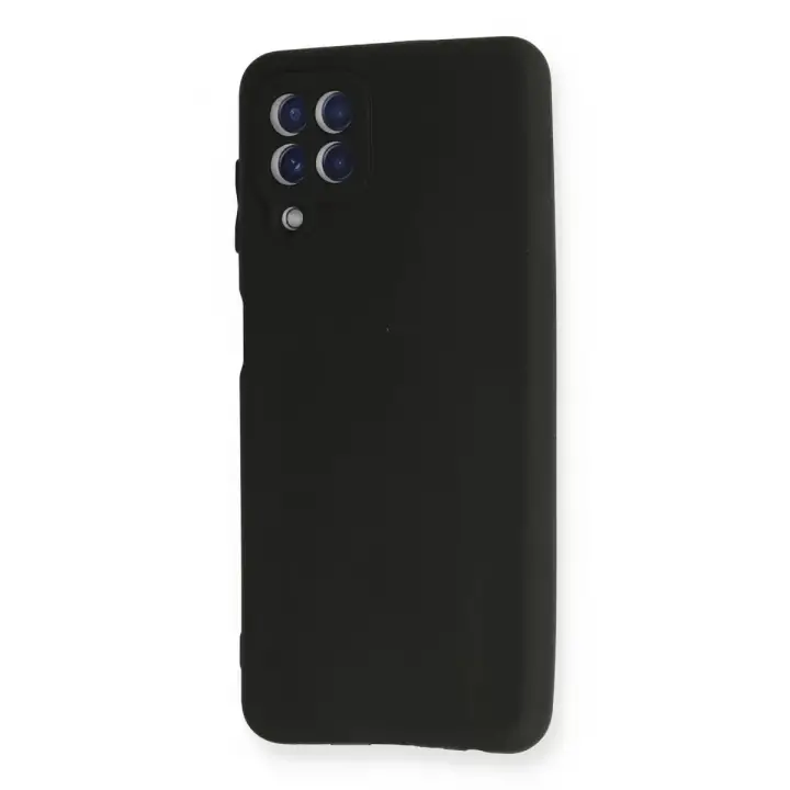Newface Samsung Galaxy A22 Kılıf First Silikon - Siyah