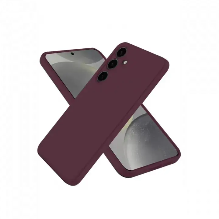 Newface Samsung Galaxy A26 Kılıf First Silikon - Mürdüm