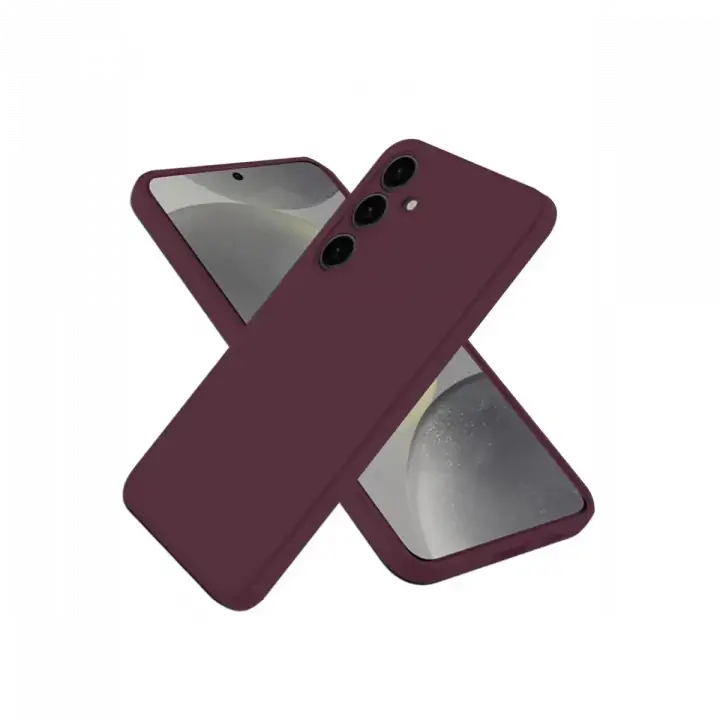 Newface Samsung Galaxy A36 Kılıf First Silikon - Mürdüm