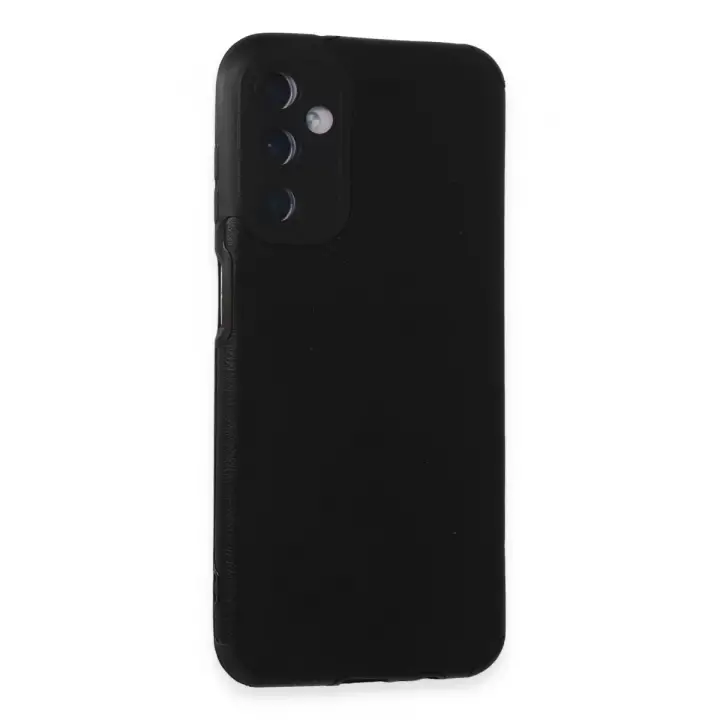Newface Samsung Galaxy M14 5G Kılıf Loop Deri Silikon - Siyah