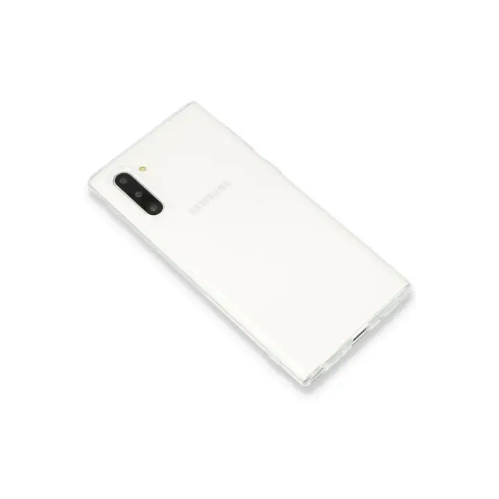 Newface Samsung Galaxy Note 10 Kılıf Lüx Şeffaf Silikon