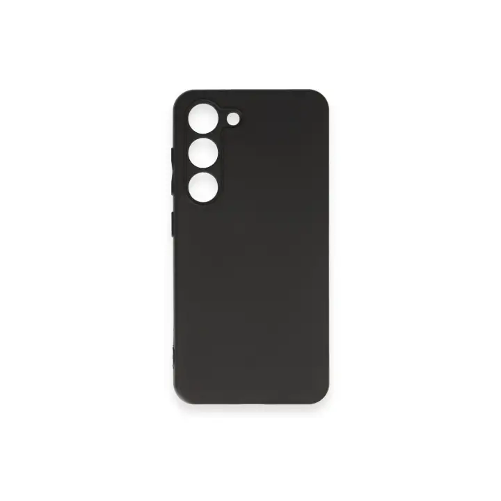 Newface Samsung Galaxy S23 Plus Kılıf First Silikon - Siyah