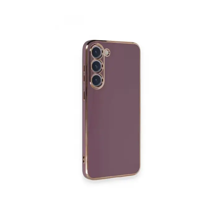 Newface Samsung Galaxy S23 Plus Kılıf Volet Silikon - Mor