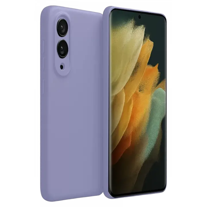 Newface Samsung Galaxy S25 Edge First Silikon - Lila