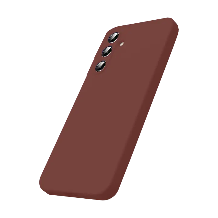 Newface Samsung Galaxy S25 FE First Silikon - Bordo