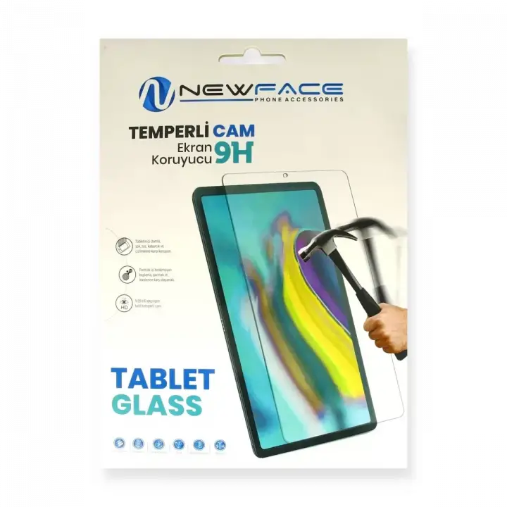 Newface Samsung Galaxy Tab S10 FE Plus 13.1 Tablet Cam Ekran Koruyucu