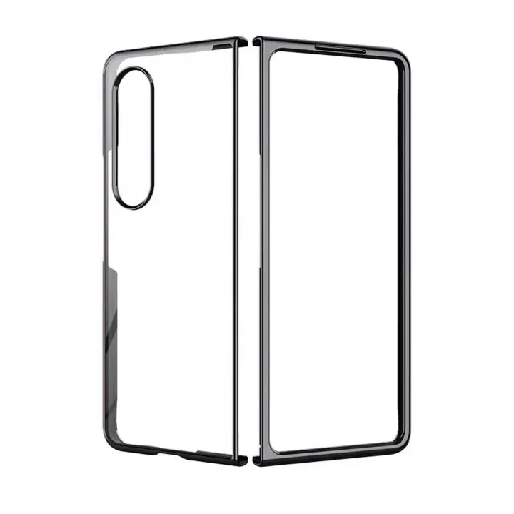 Newface Samsung Galaxy Z Fold 4 Kılıf Fold Element Kapak - Siyah