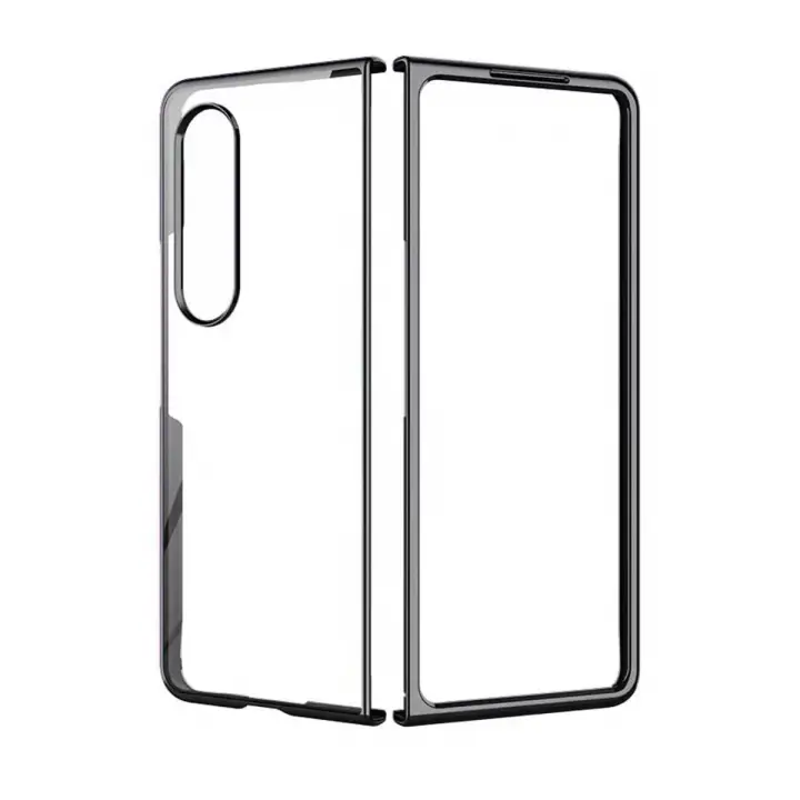 Newface Samsung Galaxy Z Fold 4 Kılıf Fold Element Kapak - Siyah