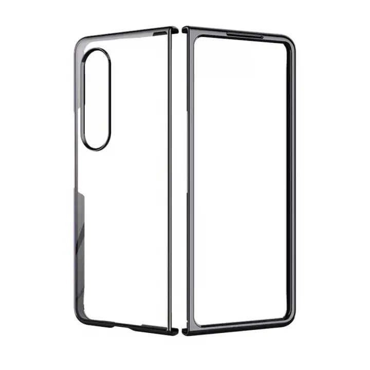 Newface Samsung Galaxy Z Fold 4 Kılıf Fold Element Kapak - Siyah