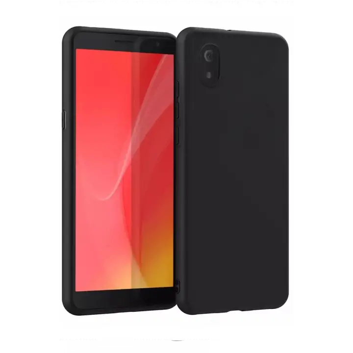 Newface TCL L7 Kılıf First Silikon - Siyah