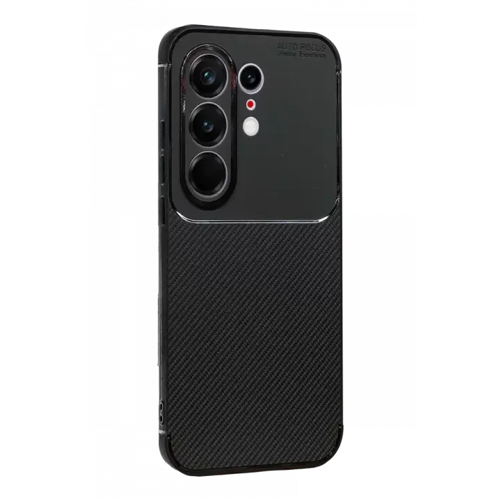 Newface Tecno Camon 50 Pro 5G Auto Focus Karbon Kapak - Siyah