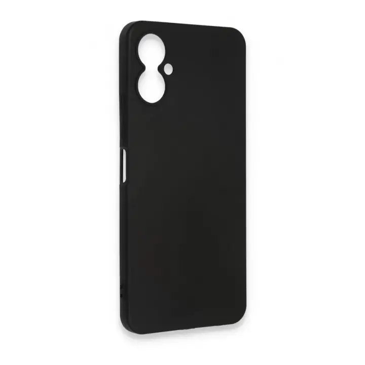 Newface Tecno Spark 9 Pro Kılıf First Silikon - Siyah