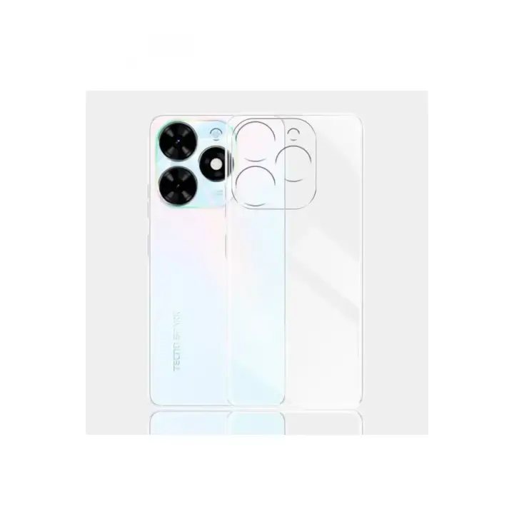 Newface Tecno Spark Go 2024 Kılıf Lüx Şeffaf Silikon