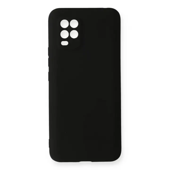 Newface Xiaomi Mi 10 Lite Kılıf First Silikon - Siyah