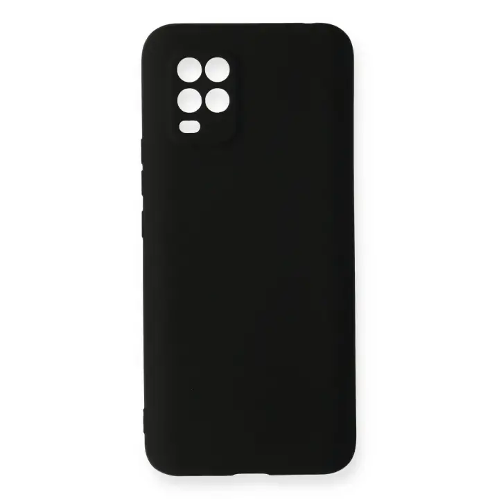 Newface Xiaomi Mi 10 Lite Kılıf First Silikon - Siyah