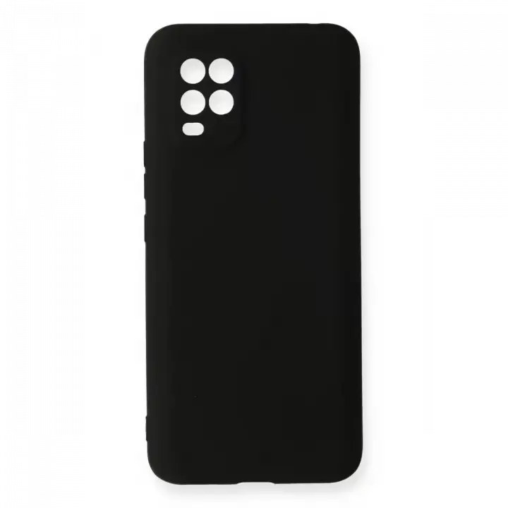 Newface Xiaomi Mi 10 Lite Kılıf First Silikon - Siyah