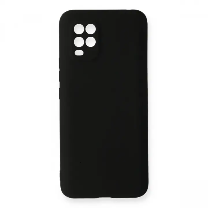Newface Xiaomi Mi 10 Lite Kılıf First Silikon - Siyah