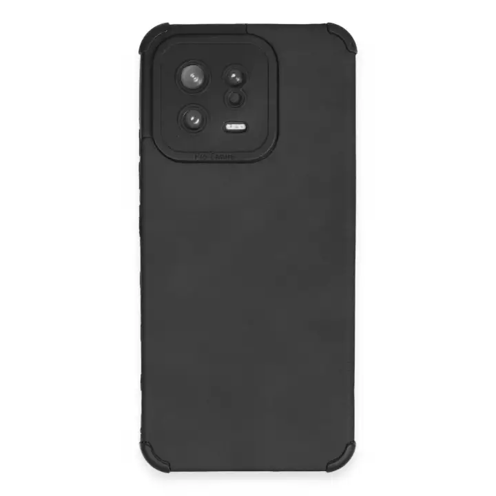 Newface Xiaomi Mi 13 Kılıf Loop Deri Silikon - Siyah