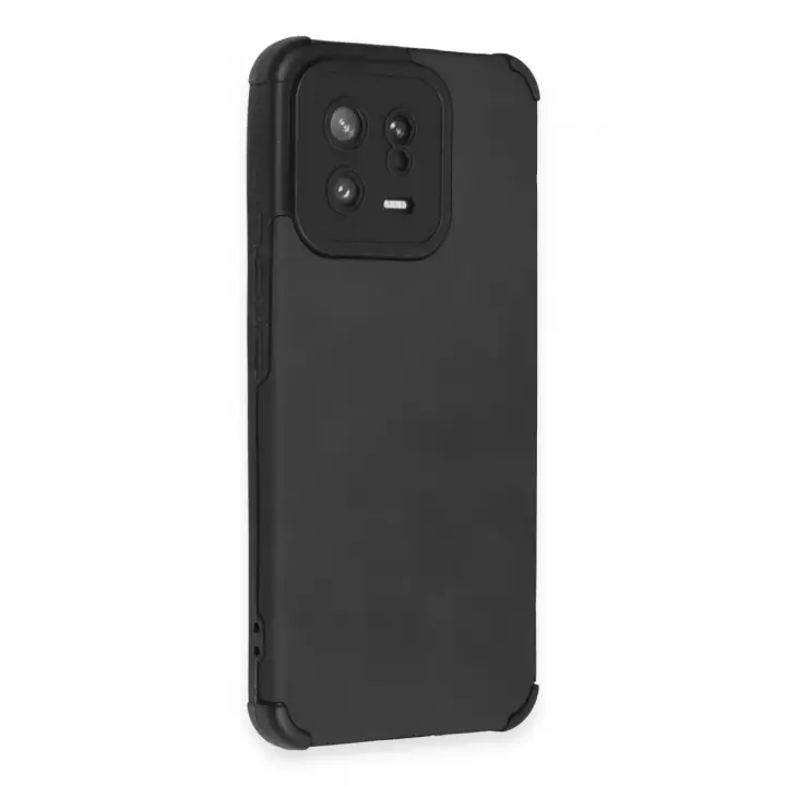 Newface Xiaomi Mi 13 Kılıf Loop Deri Silikon - Siyah