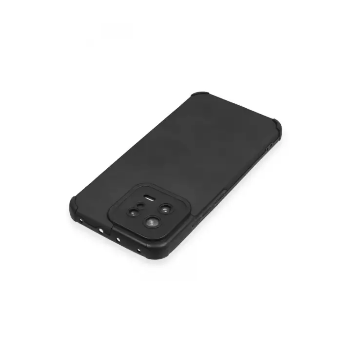Newface Xiaomi Mi 13 Kılıf Loop Deri Silikon - Siyah