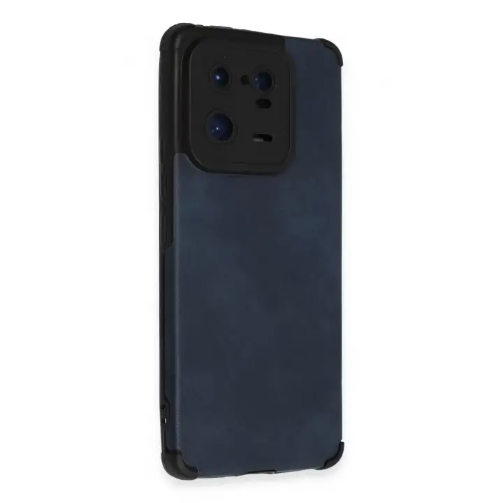 Newface Xiaomi Mi 13 Pro Kılıf Loop Deri Silikon - Lacivert