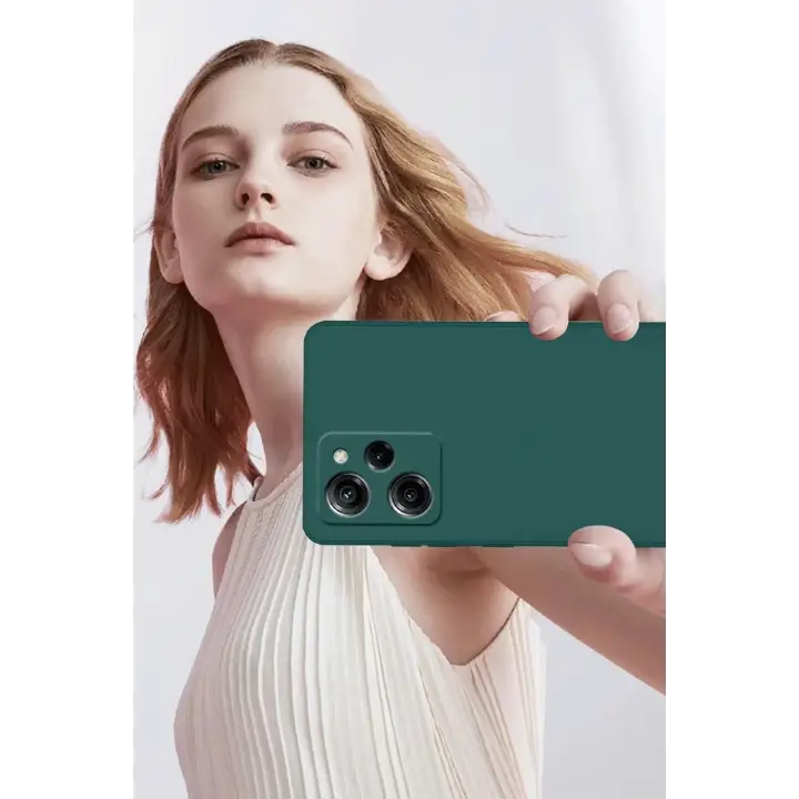 Newface Xiaomi Poco X5 5G Kılıf First Silikon - Siyah